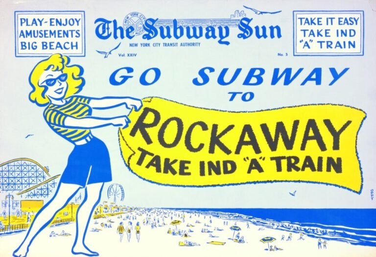 Die Einführung der U-Bahn ermöglichte es New Yorkern ihre eigene Stadt zu erkunden – Hier 12 Poster, die sie dazu ermunterten