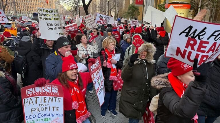 15.000 New Yorker Pflegekräfte streiken – darum geht es